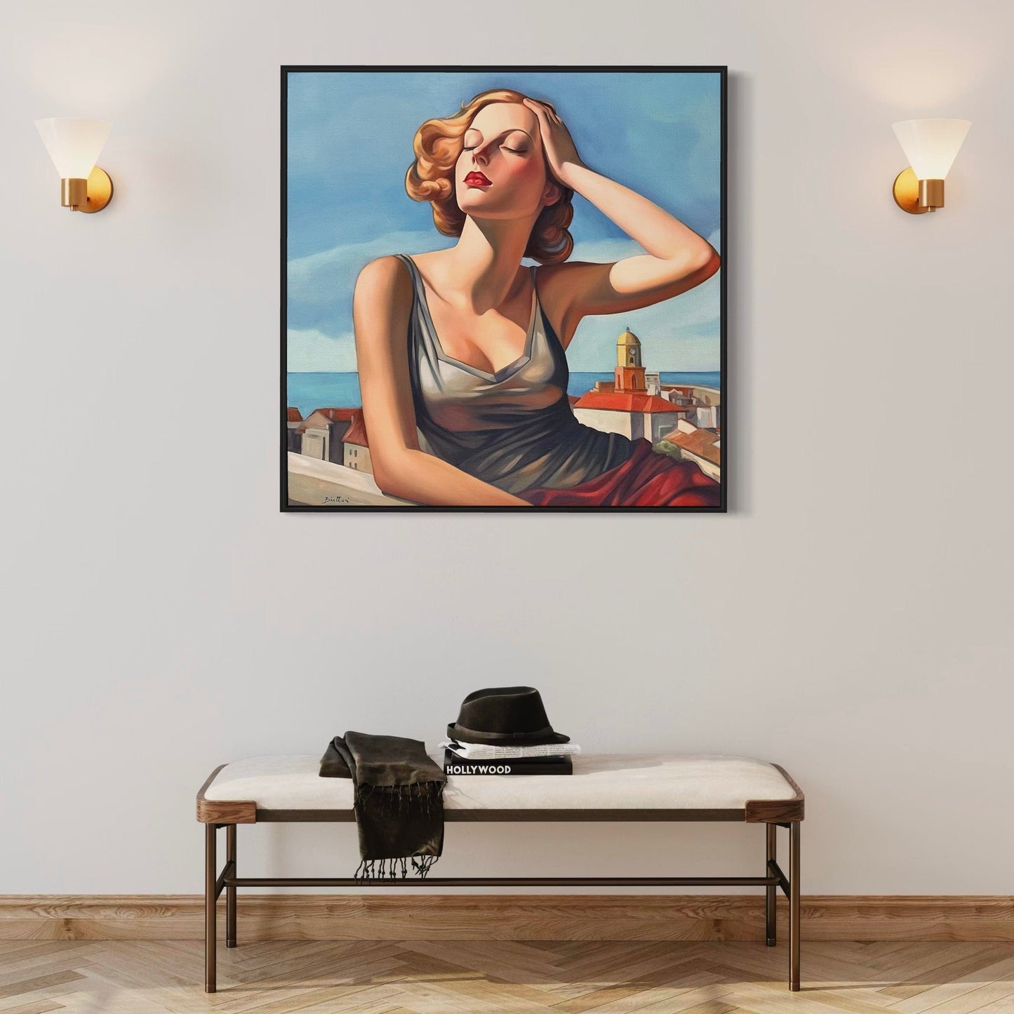 Terasse a Saint Tropez 2 - Poster