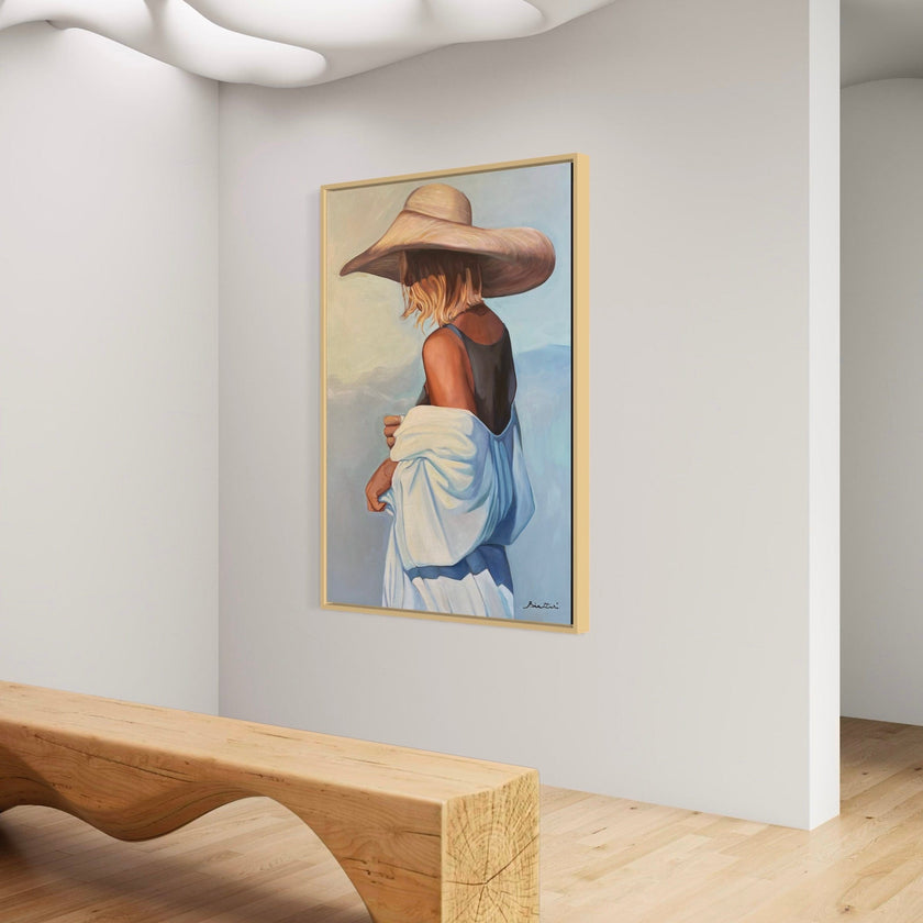 Anne au Chapeau - Poster