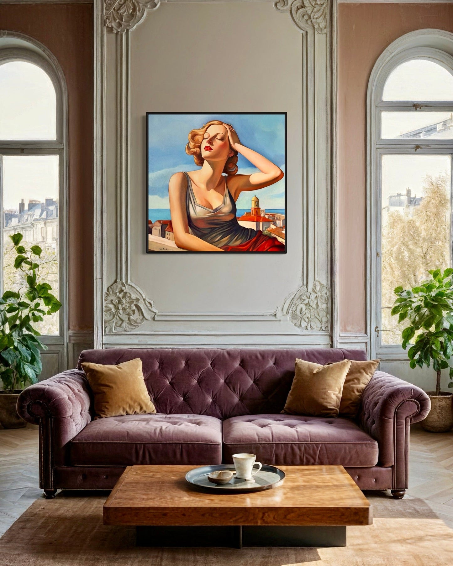Terasse a Saint Tropez 2 - Poster