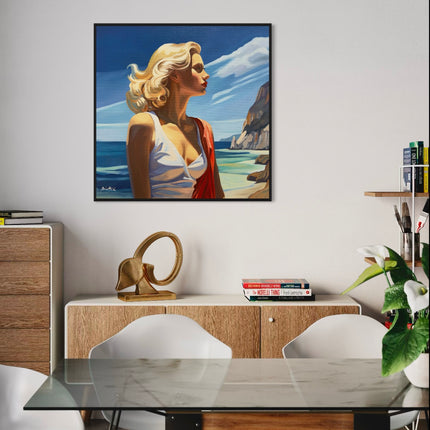 Au Bord de la Mer Poster