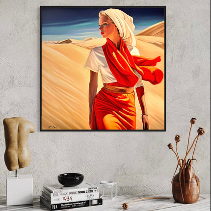 Voyage dans le Desert Poster