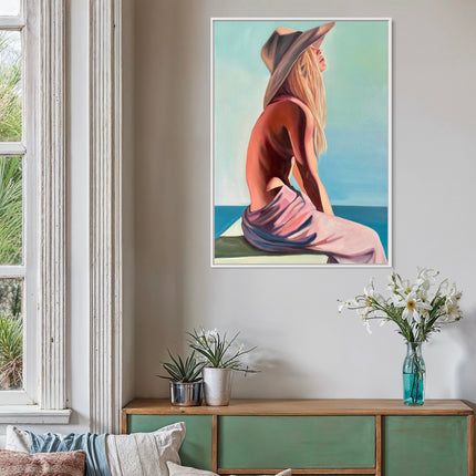 Calm au Bord de l’Eau Poster