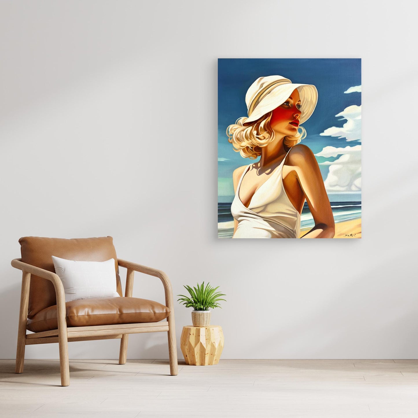 Au bord de la mer