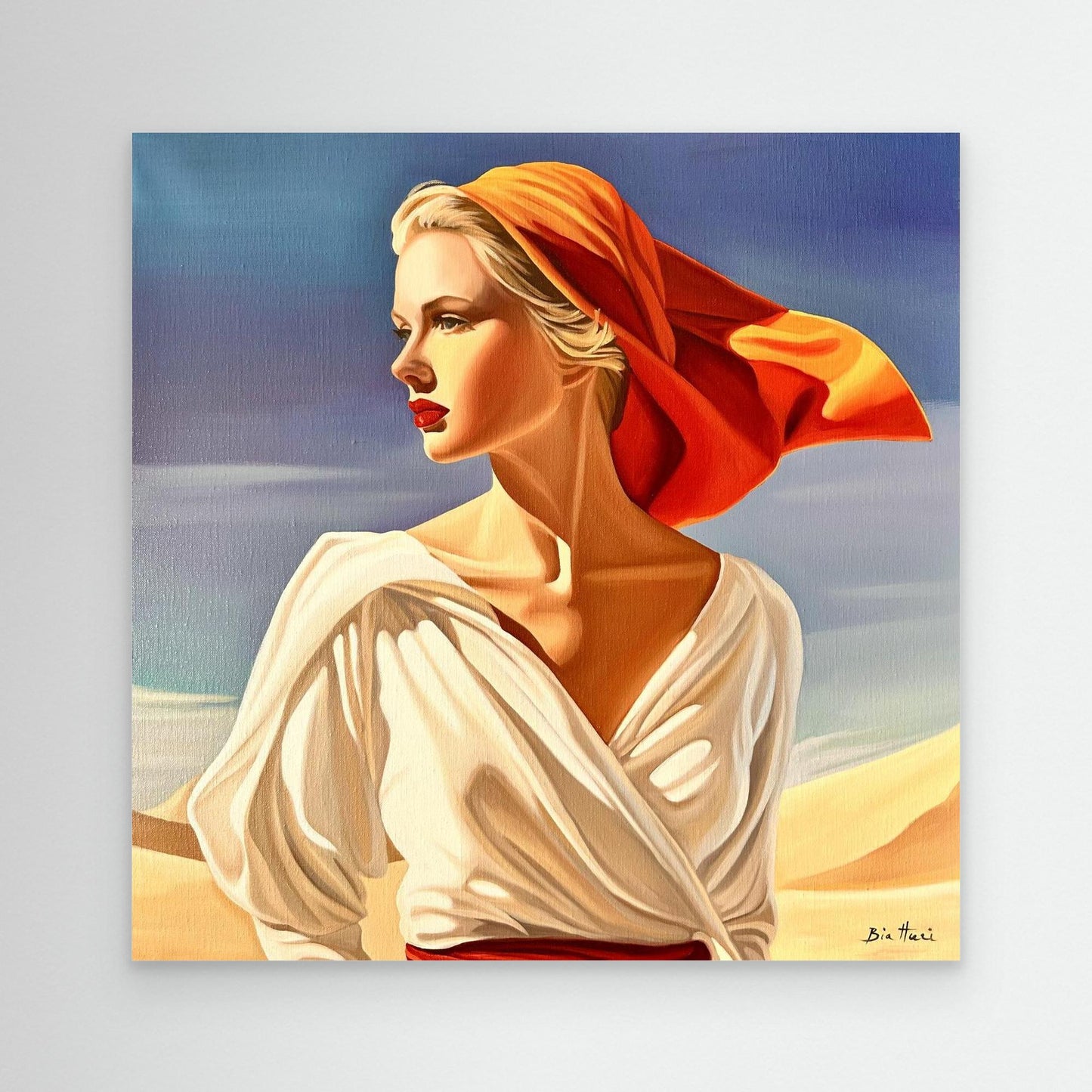 Le foulard rouge
