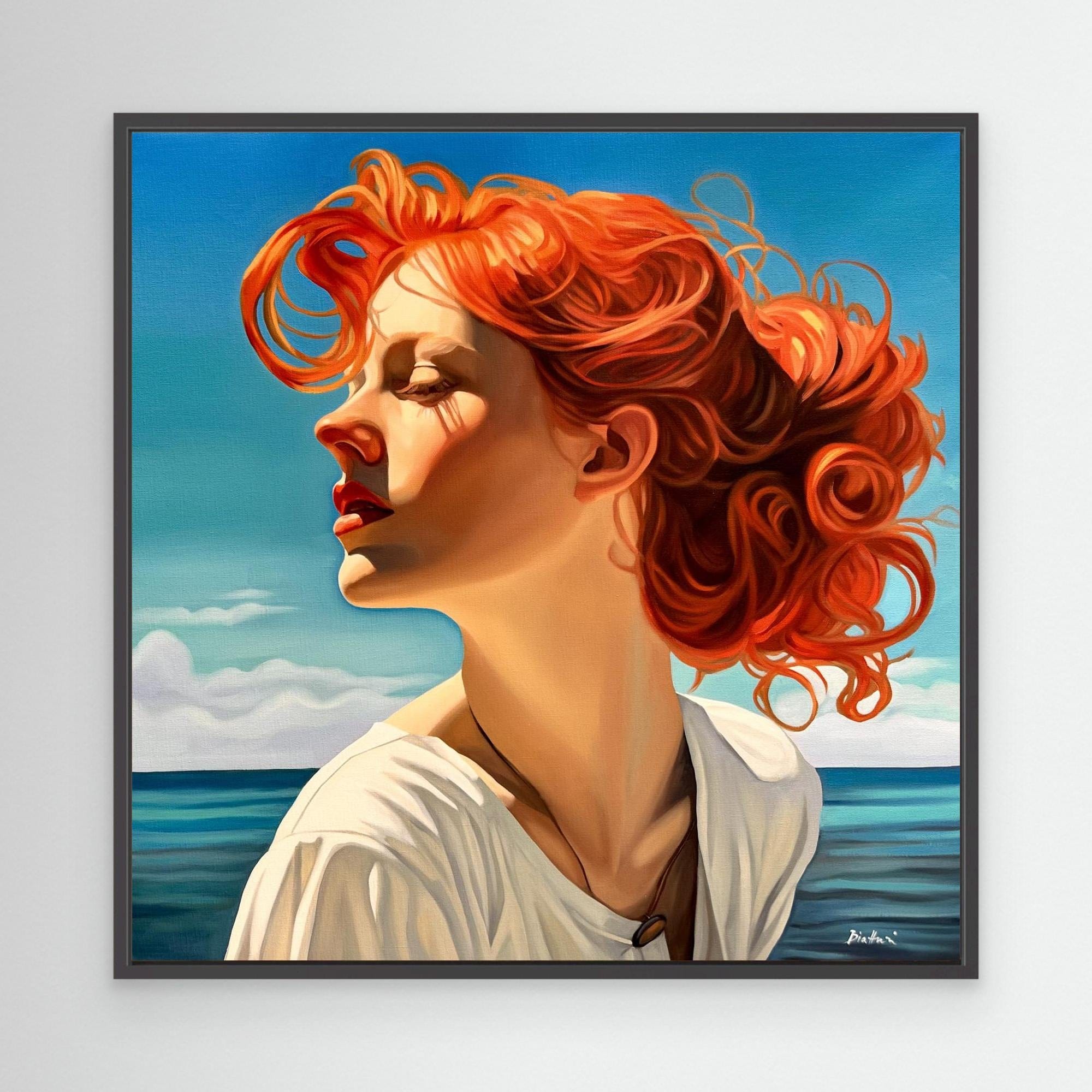 Belle fille à la plage