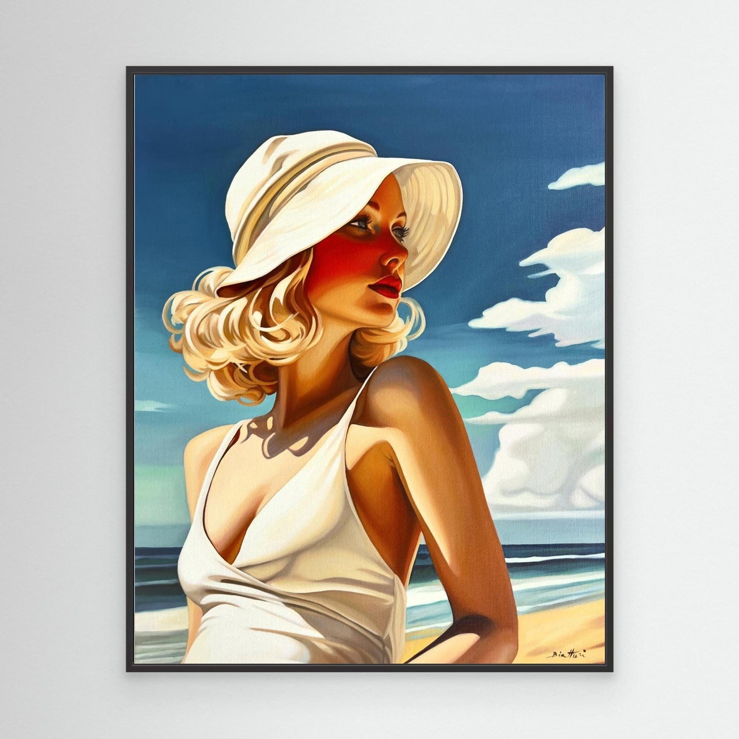 Au bord de la mer