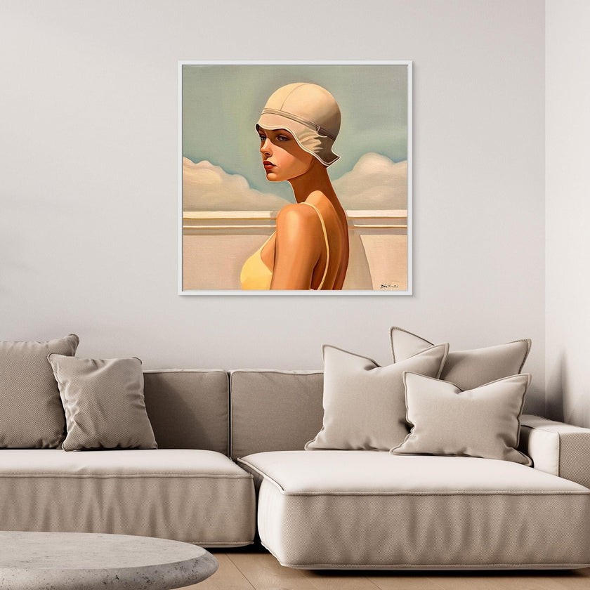 Baigneuse nostalgique