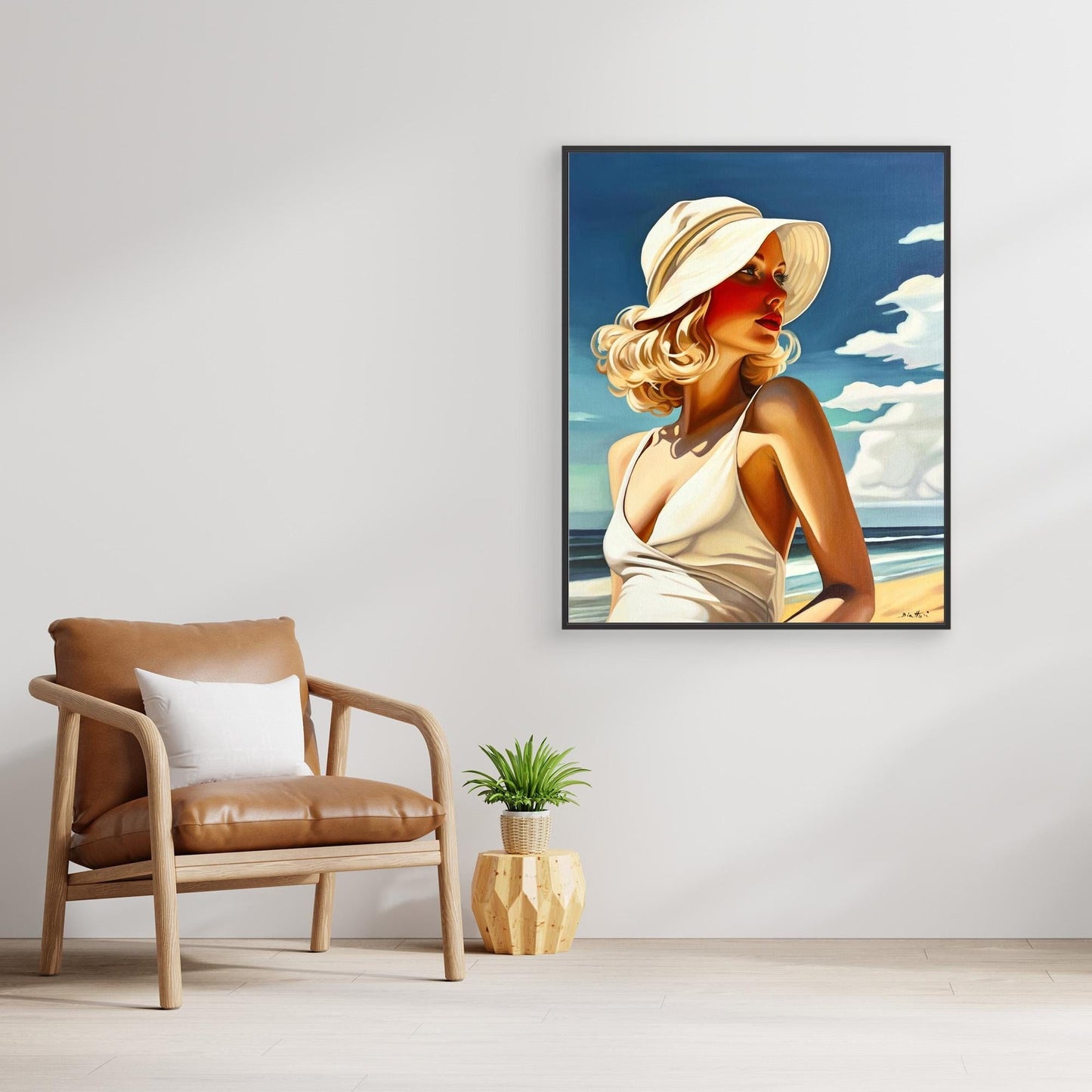 Au bord de la mer