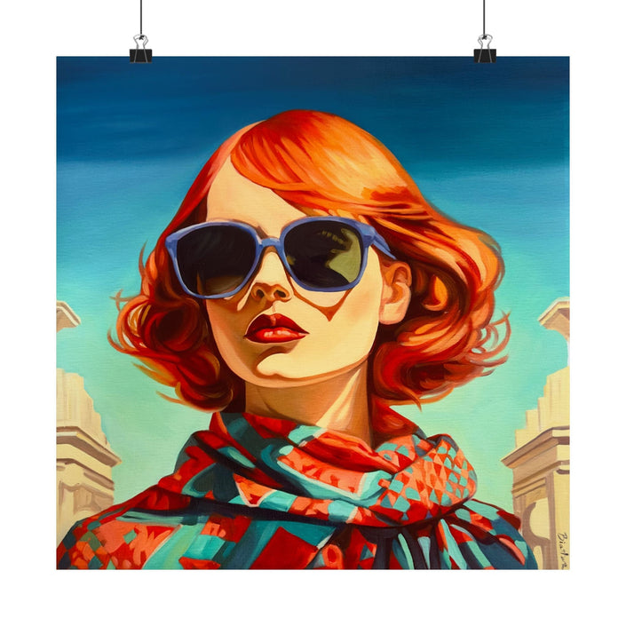 Lunette Blues Poster