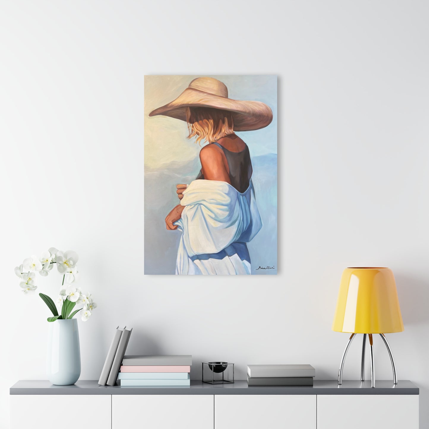 Femme au Chapeau Acrylic Prints