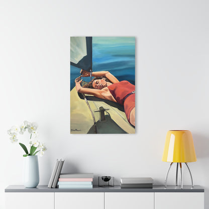 Sur Le Bateau Acrylic Prints