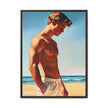 Garçon à la Plage 2 Canvas
