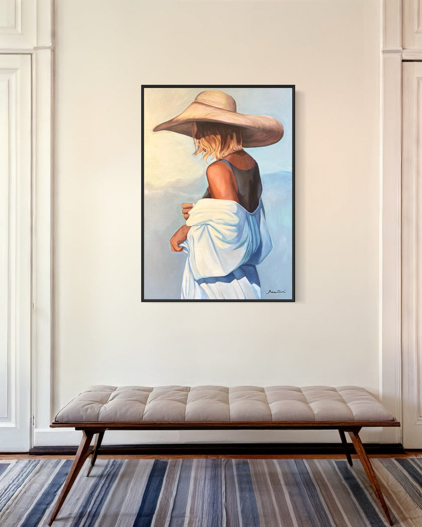 Anne au Chapeau - Poster