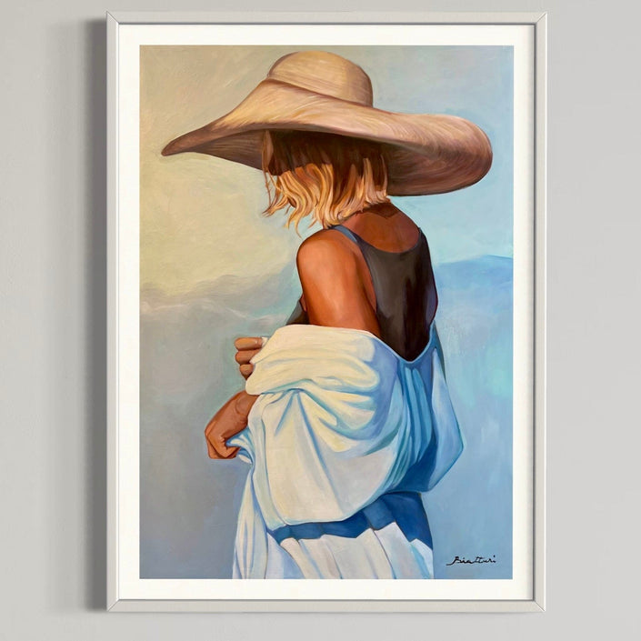 Anne au Chapeau - Poster