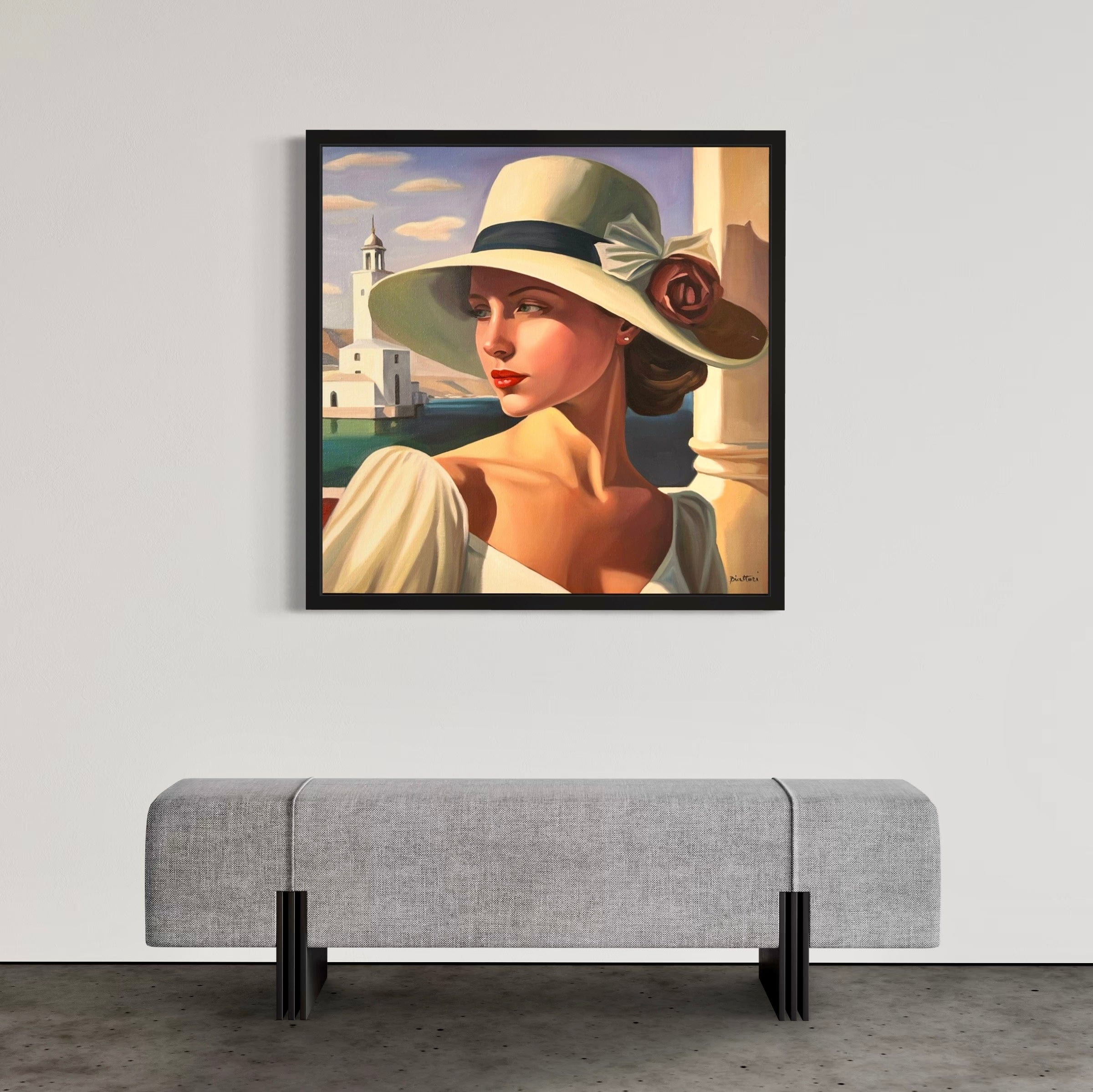 Au Village au Provence - Poster