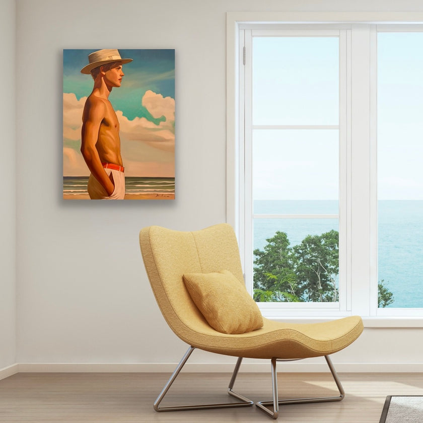 Garcon au Chapeau Canvas