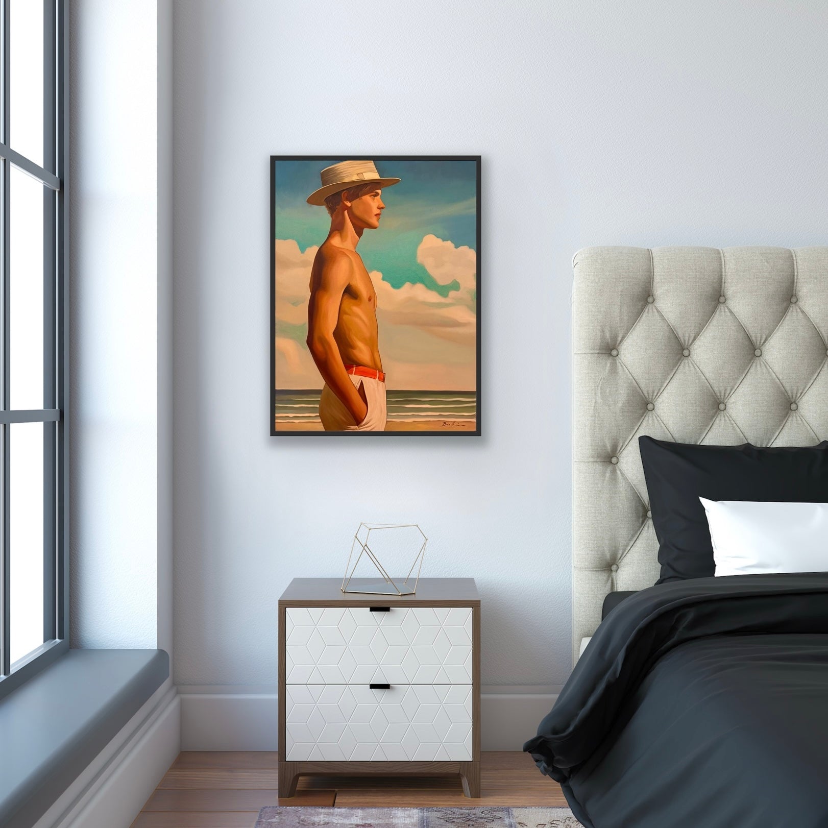 Garcon au Chapeau Canvas