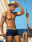 Le Marin, oil on canvas by Irina Biatturi