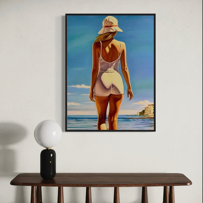 La Ponche à Saint Tropez Canvas