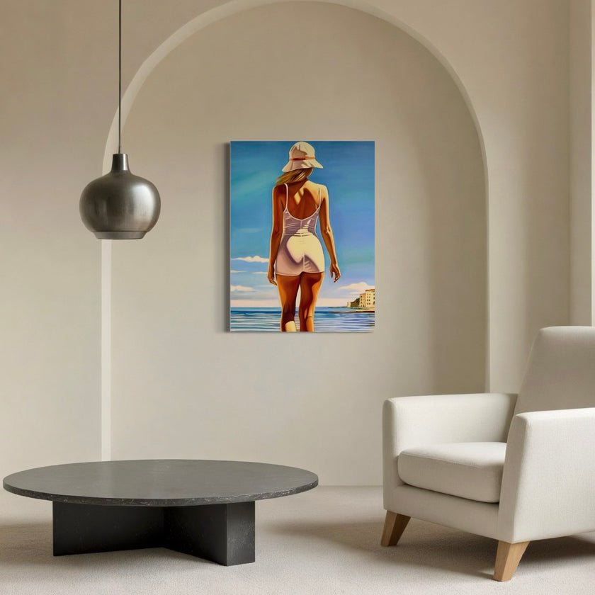 La Ponche à Saint Tropez Canvas