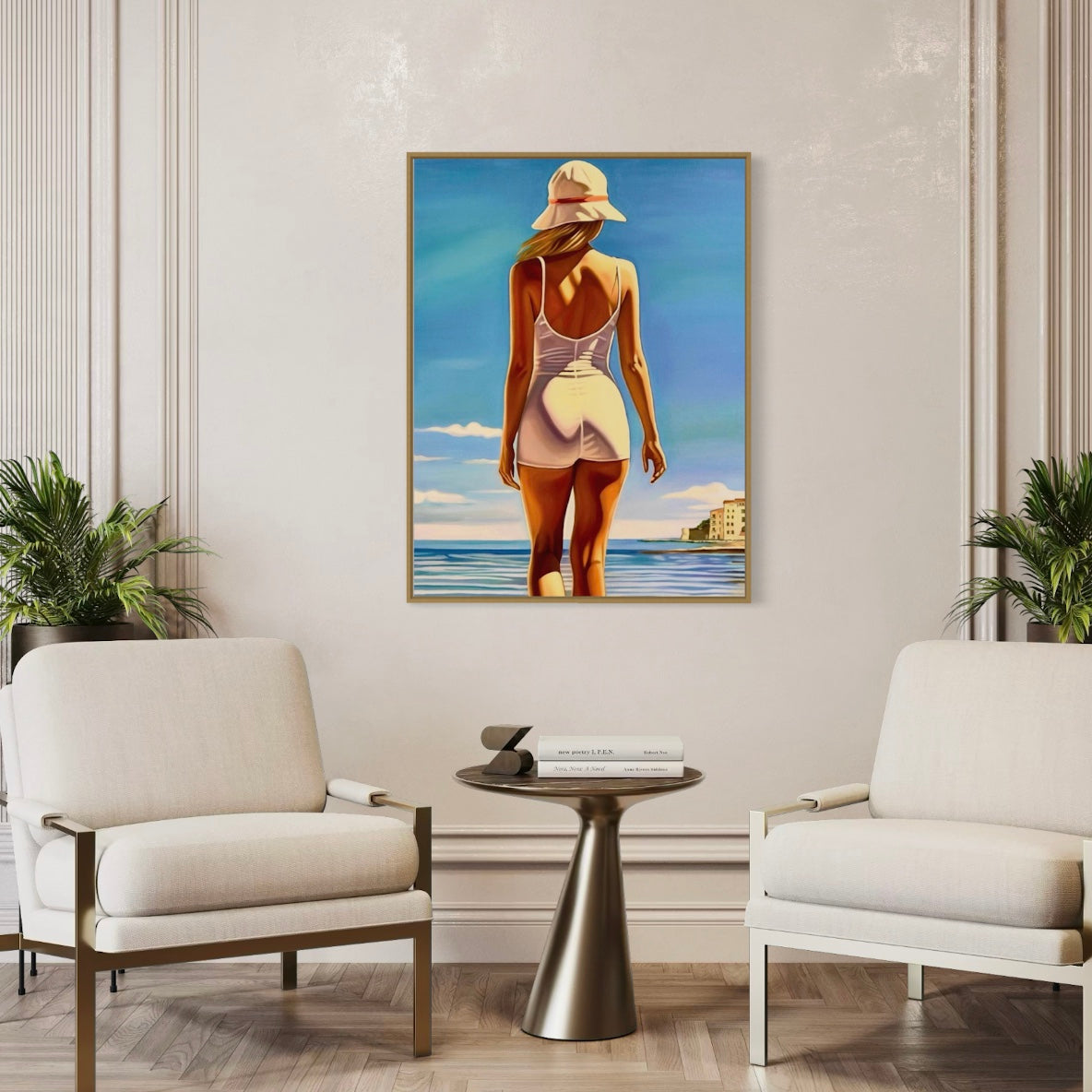 La Ponche à Saint Tropez Canvas