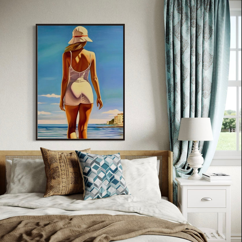 La Ponche à Saint Tropez Canvas