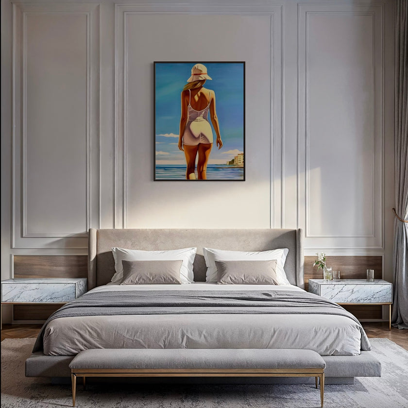 La Ponche à Saint Tropez Canvas