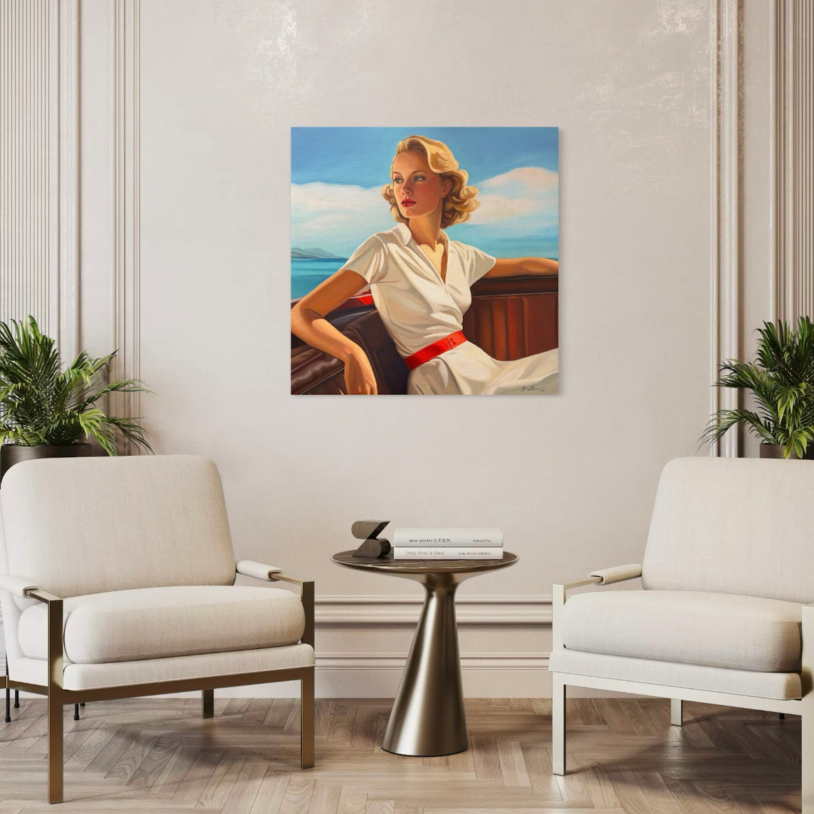 Dans Ma Riva Canvas