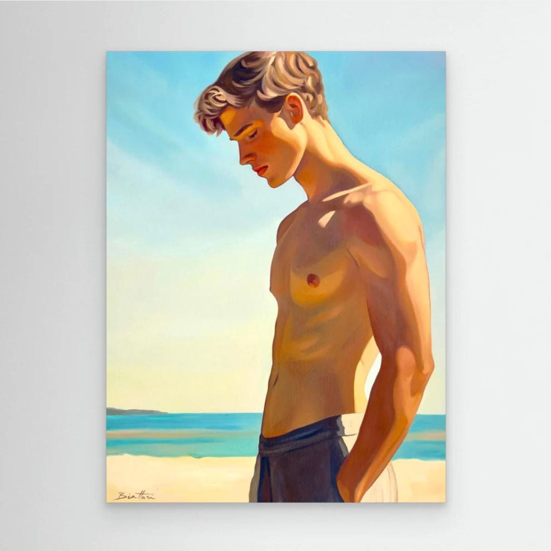 Garcon a la Plage Canvas