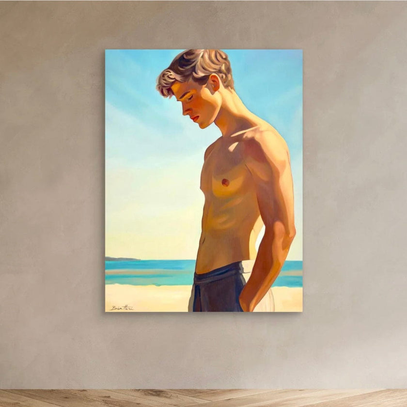 Garcon a la Plage Canvas