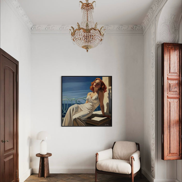 Terrasse au Palais Canvas