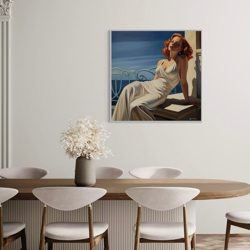 Terrasse au Palais Canvas