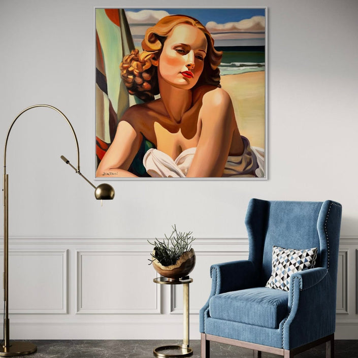 Été Sur la Côte Canvas