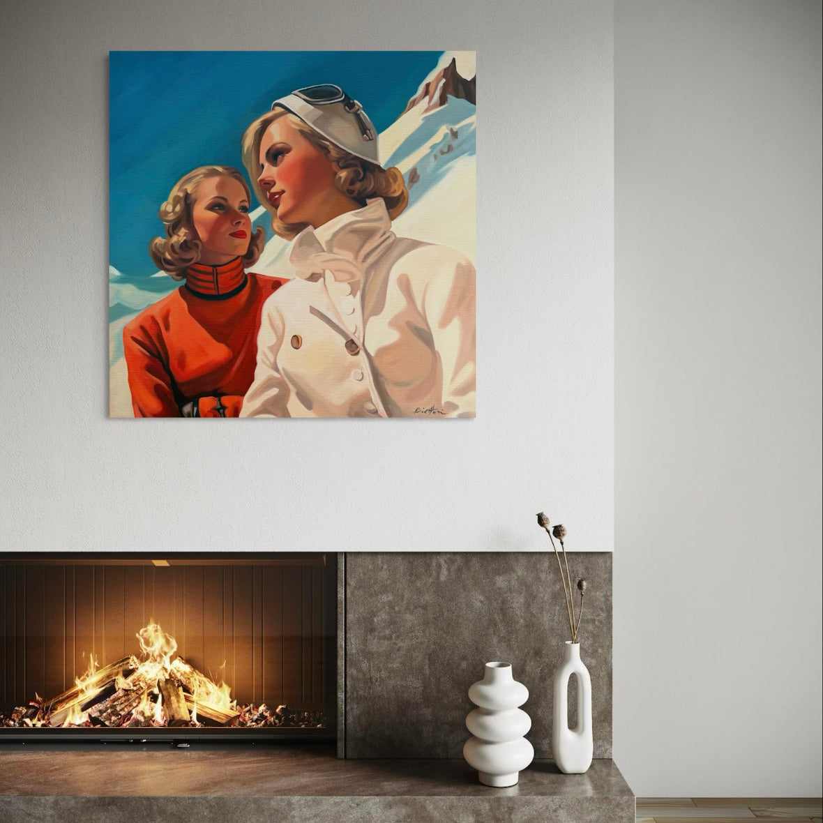 Contemplation Canvas