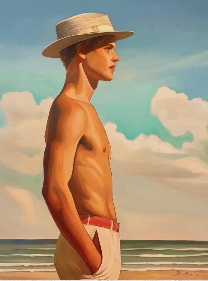 Garcon au Chapeau Poster