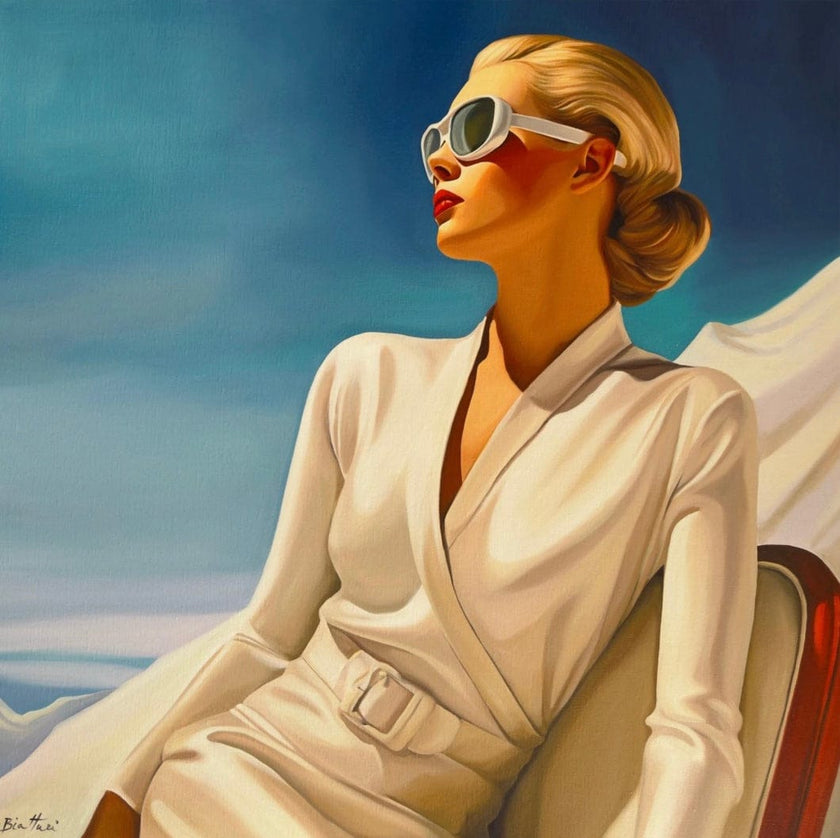 Hiver en Montagne Poster