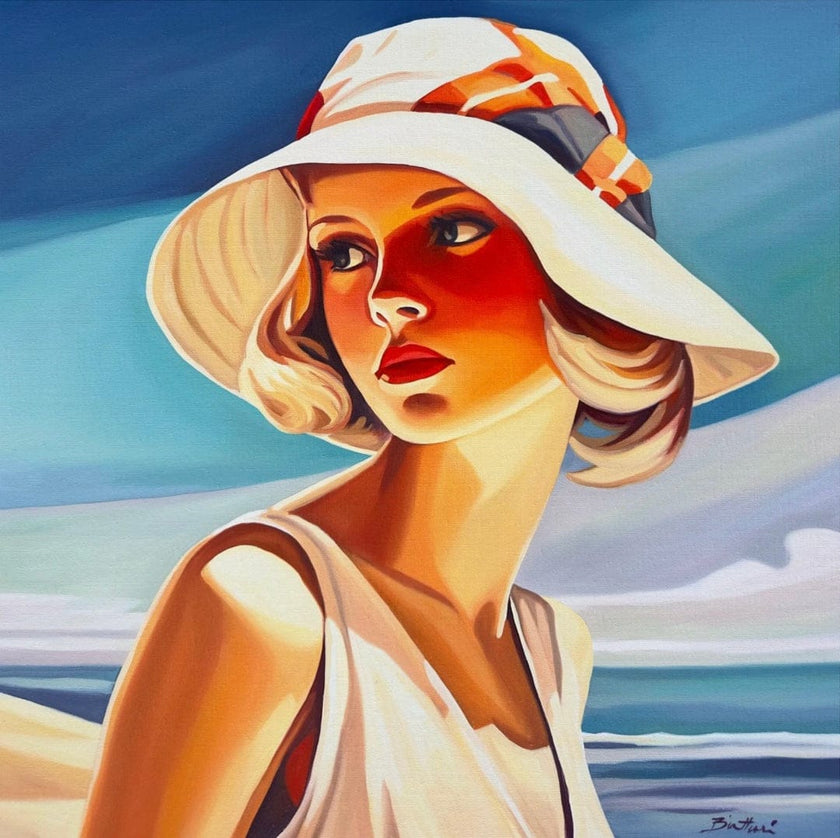 Femme au Chapeau Poster