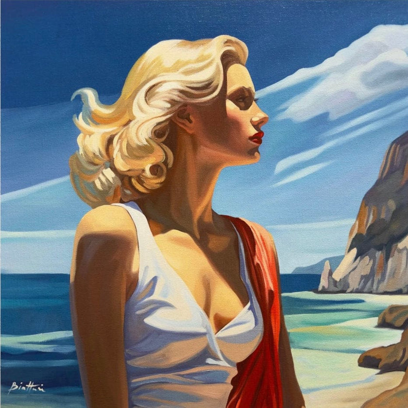 Au Bord de la Mer Poster