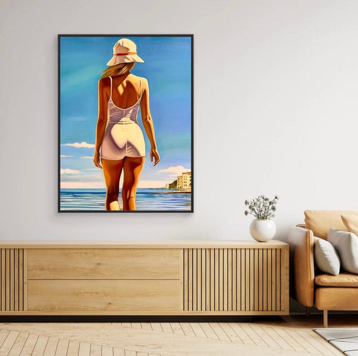 La Ponche à Saint Tropez Canvas Prints