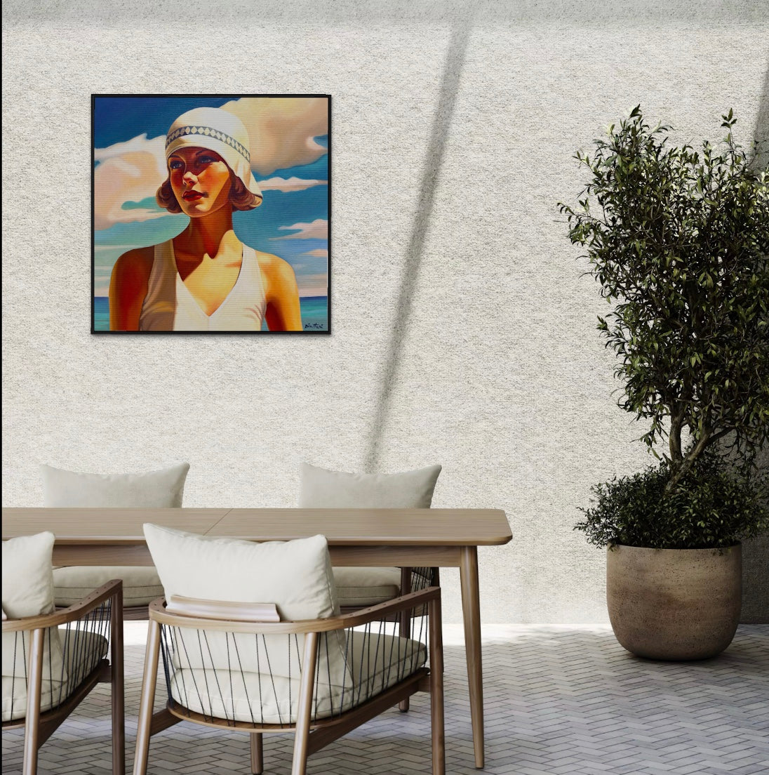 Baigneuse Poster