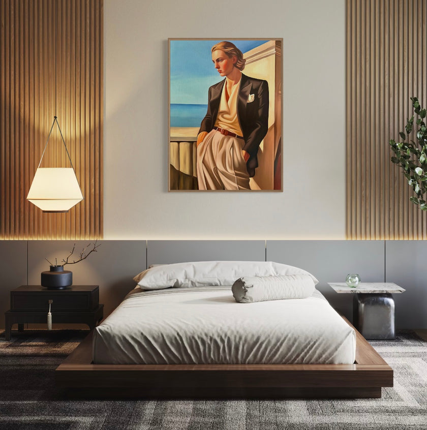 Terrasse Sur la Mer Poster