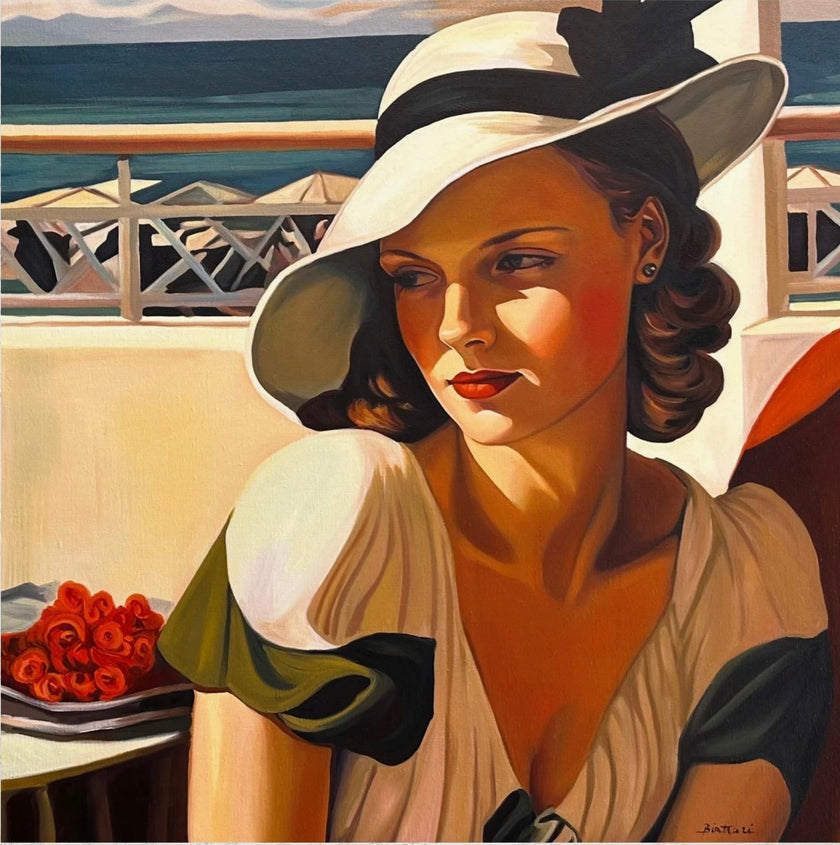 Terrasse sur la Promenade Poster