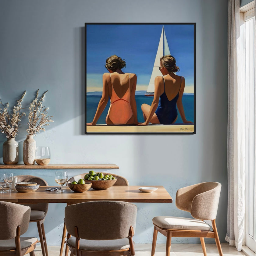 Les Voiles d´Ántibes  Poster