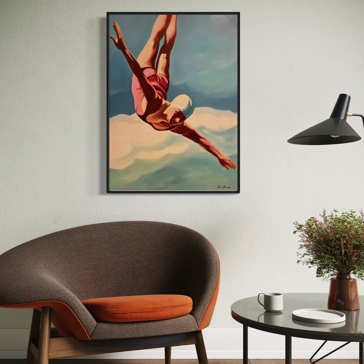 Plongeuse Poster