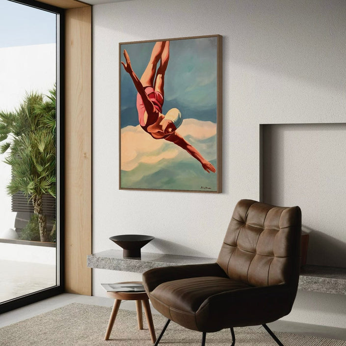 Plongeuse Poster
