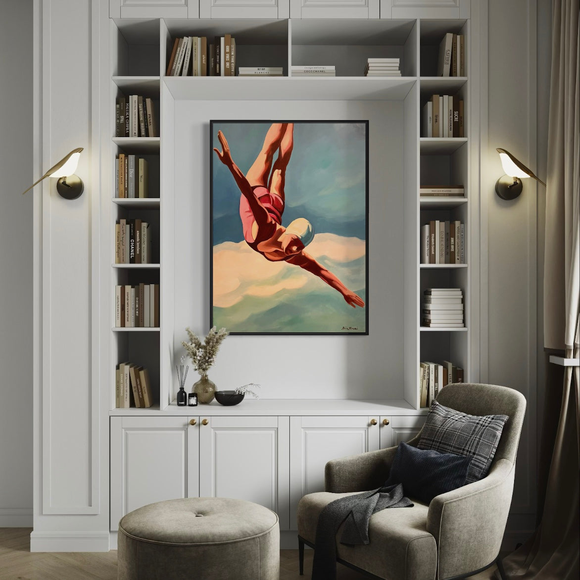 Plongeuse Poster