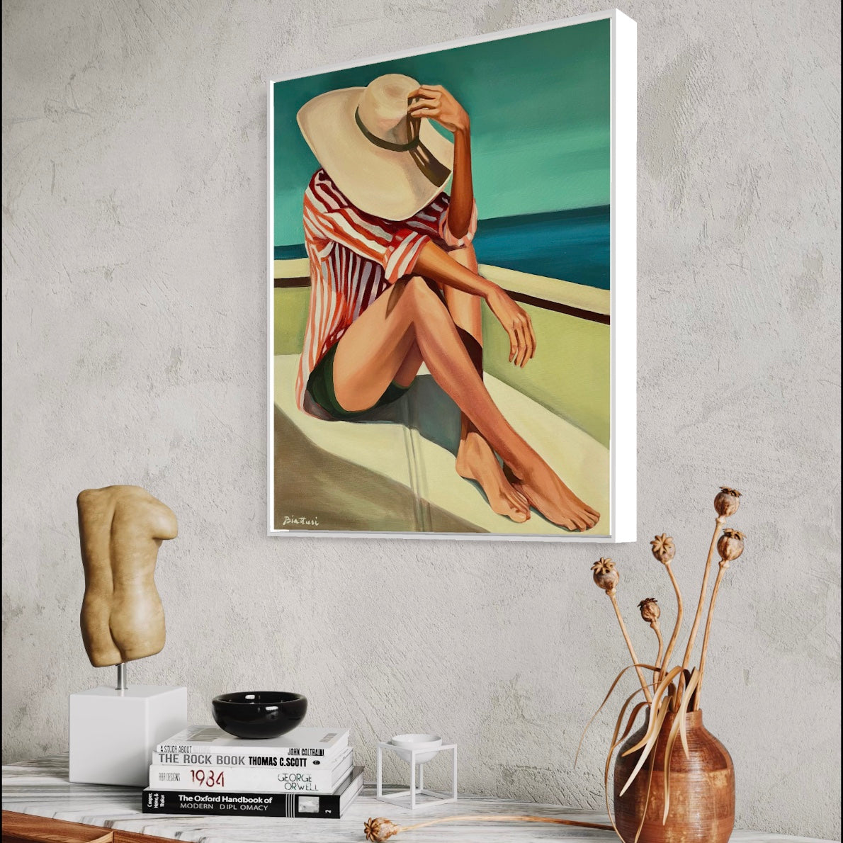 Eaux Calmes Poster