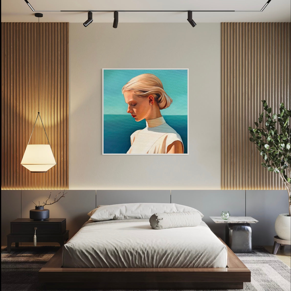 Eaux Calmes Poster