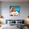 Instant Bleu Poster