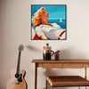 Instant Bleu Poster